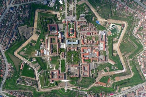 Alba Carolina Fortress in Alba Iulia